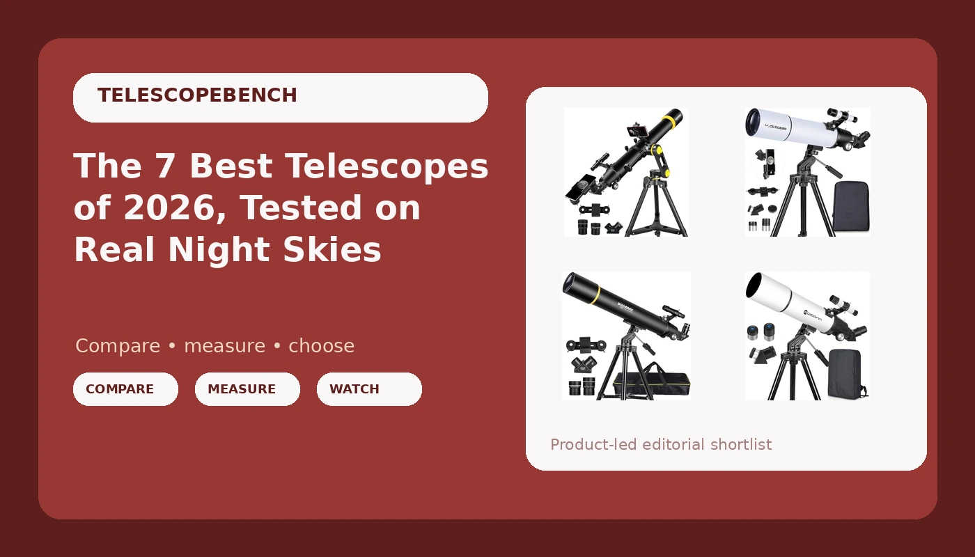 The 7 Best Telescopes of 2026, Tested on Real Night Skies - TelescopeBench review with measurements and honest opinion