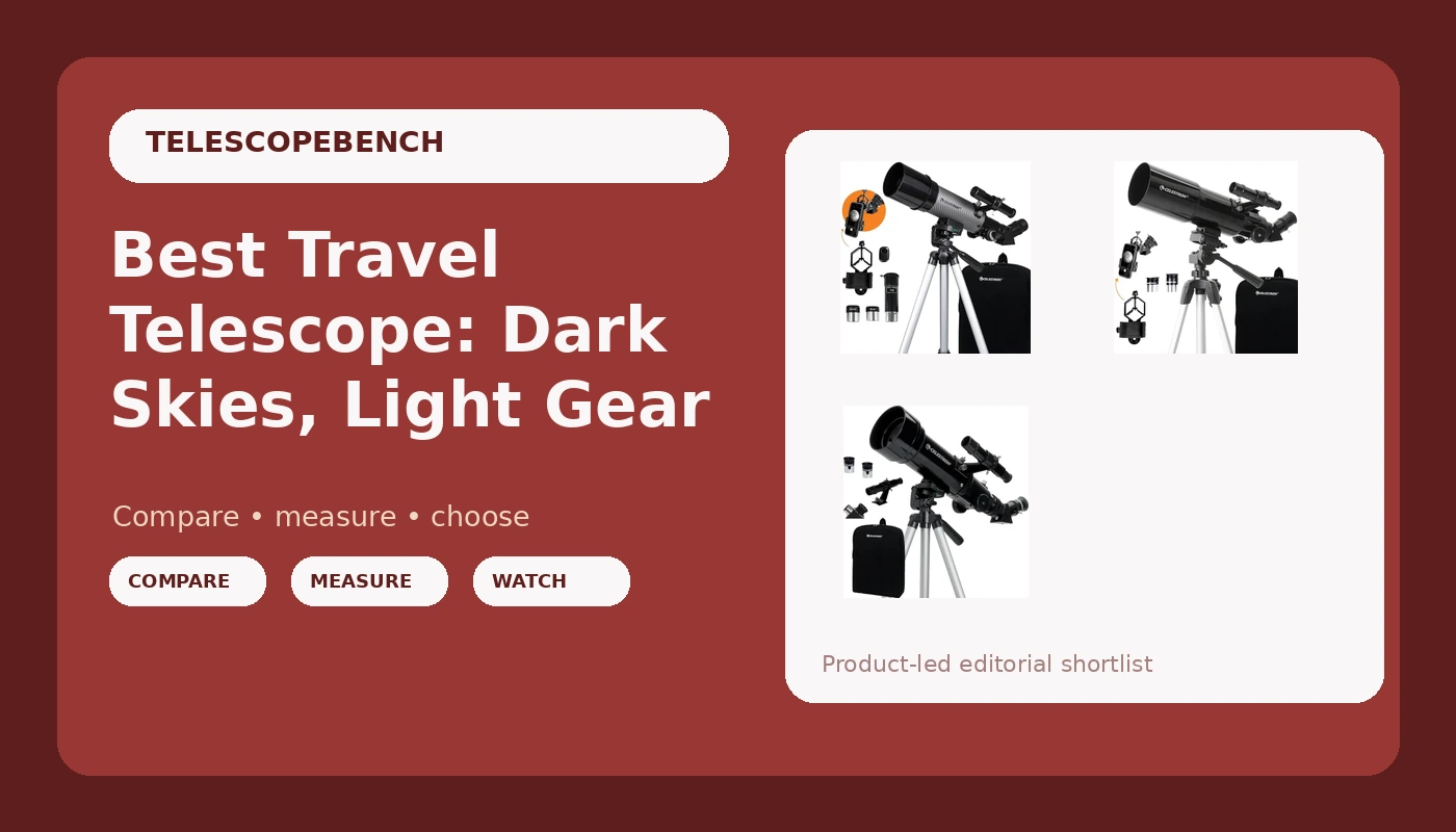 Best Travel Telescope: Dark Skies, Light Gear - TelescopeBench review with measurements and honest opinion