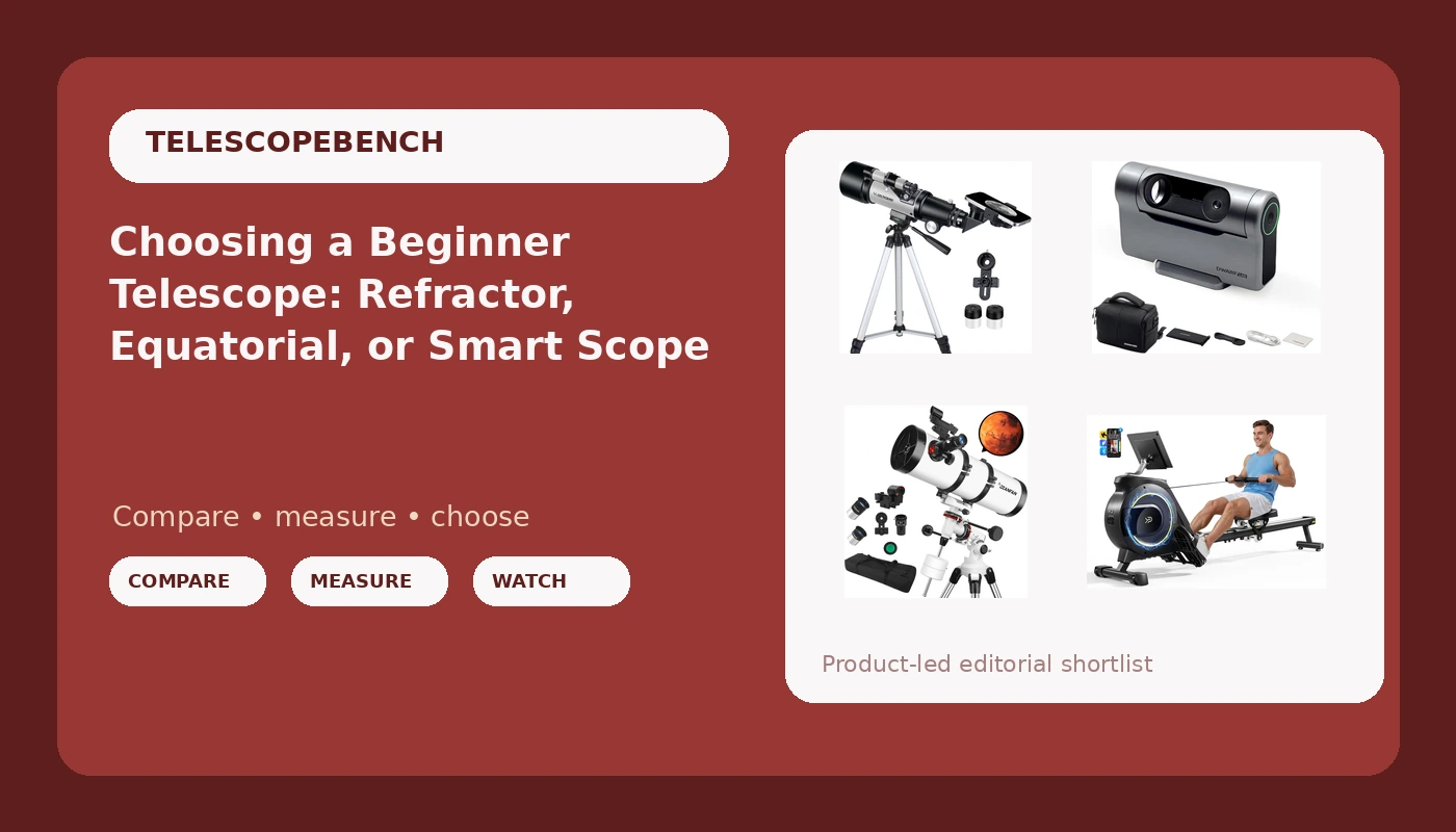 Choosing a Beginner Telescope: Refractor, Equatorial, or Smart Scope