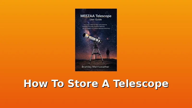 How To Store A Telescope - TelescopeBench review with measurements and honest opinion