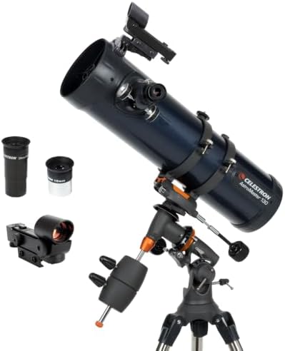 Celestron AstroMaster 130EQ Telescope for Deep-Sky Beginners